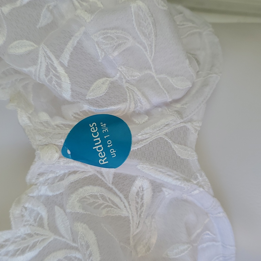 BALI Lace Desire Minimizer White Embroidered Underwire Bra 38Ddd - Picture 11 of 15